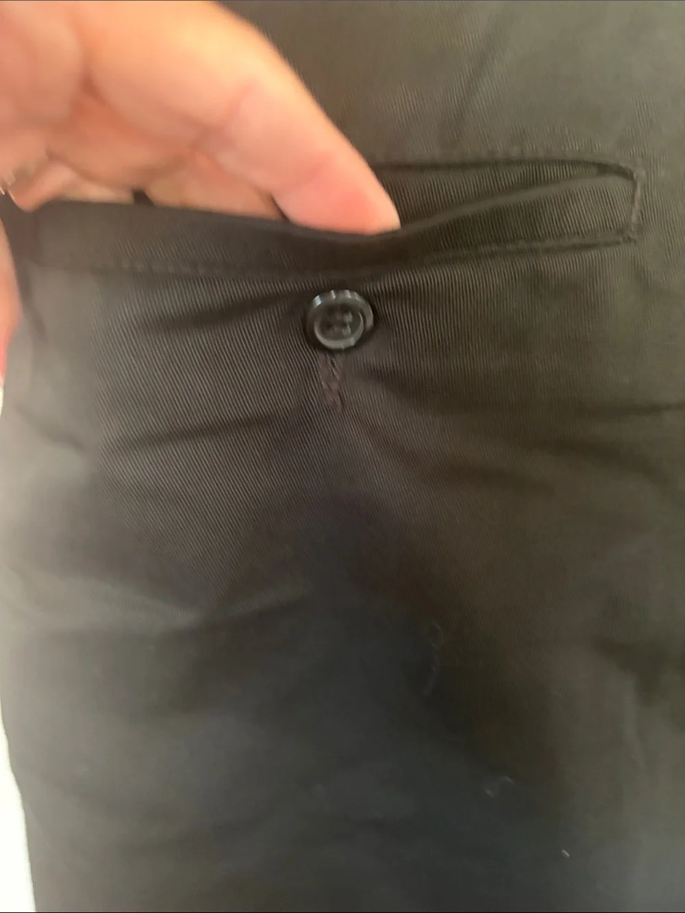 Volcom Youth Black Flat-Front Casual Shorts